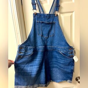 Denim overalls! NWT!